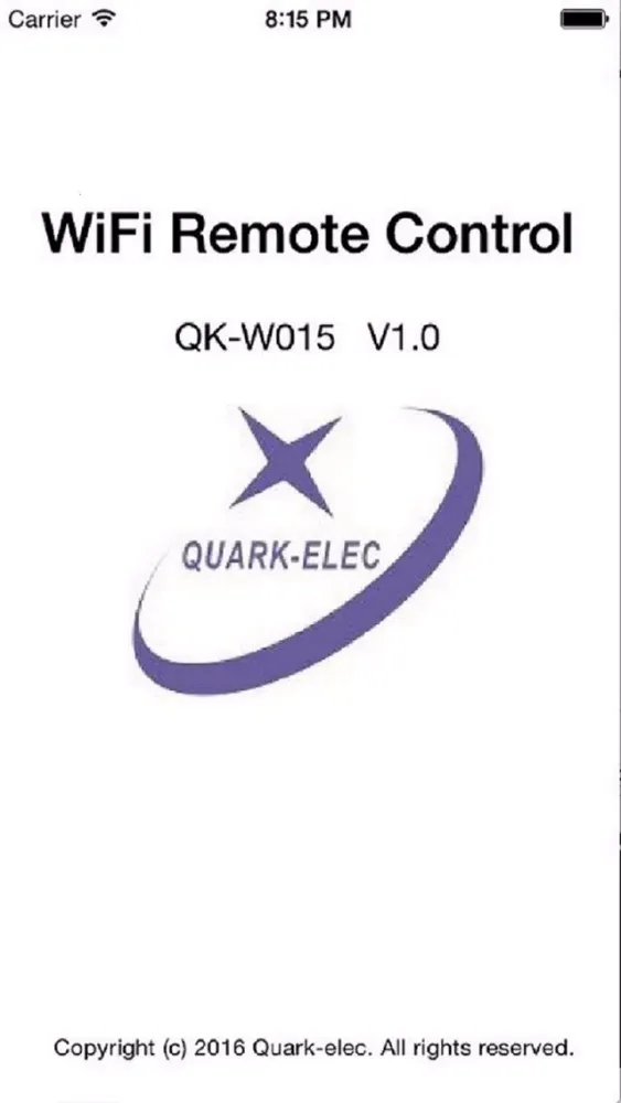 Screenshot di WiFi-Remote-Control